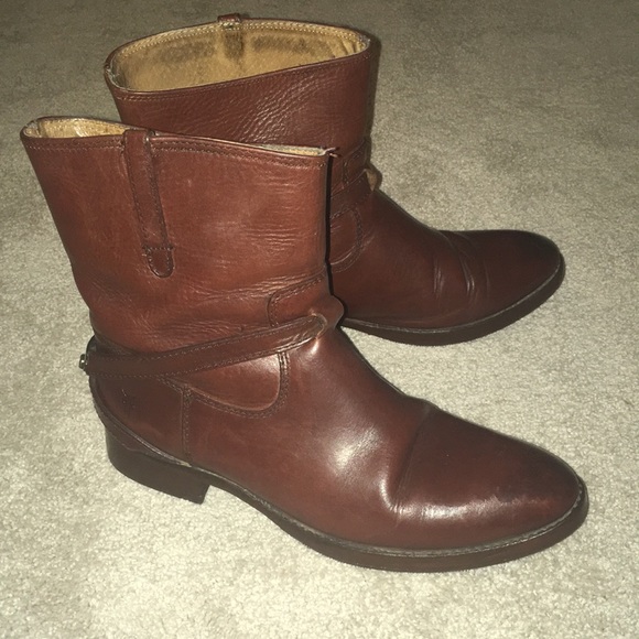 Frye Lindsey Plate boots short - Picture 2 of 5